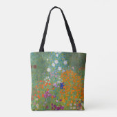 Tote Bag Gustav Klimt - Jardin des fleurs (Dos)
