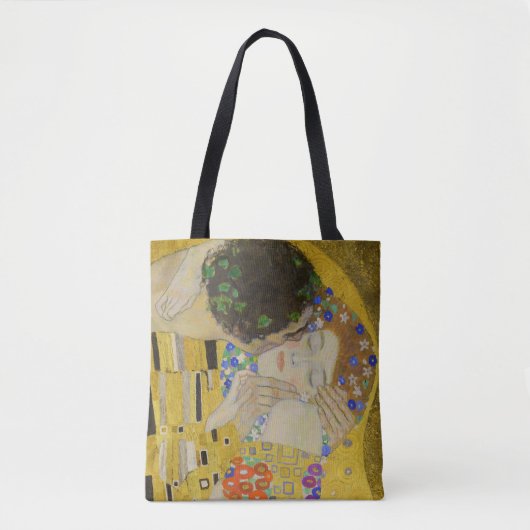 Tote Bag Gustav Klimt - Le baiser (Devant)