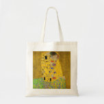 Tote Bag Gustav Klimt le baiser<br><div class="desc">Le baiser peint par Gustav Klimt.</div>