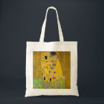 Tote Bag Gustav Klimt le baiser<br><div class="desc">Le baiser peint par Gustav Klimt.</div>