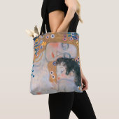 Tote Bag Gustav Klimt - Mère et Enfant (De près)