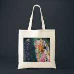 Tote Bag Gustav Klimt - Mort et vie<br><div class="desc">Décès et vie - Gustav Klimt,  Huile sur toile,  1910-1915</div>