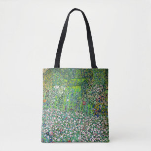 Tote Bag Gustav Klimt - Paysage horticole et sommet de coll