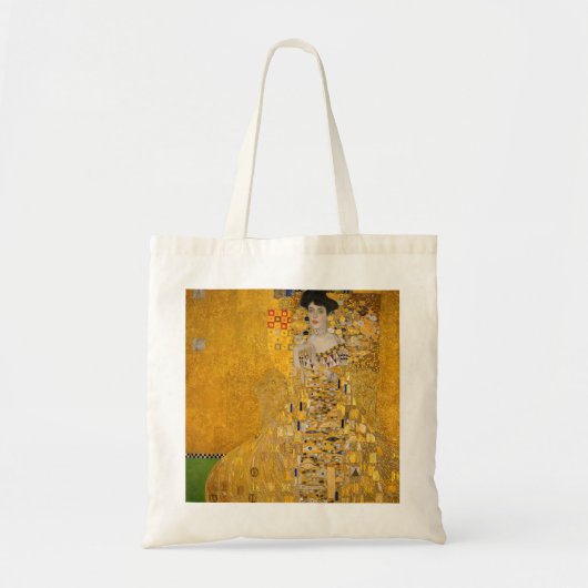 Tote Bag Gustav Klimt - Portrait d'Adele Bloch-Bauer I (Devant)