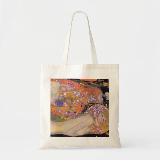 Tote Bag Gustav Klimt - Serpents d'eau II (Devant)