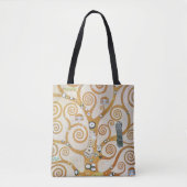 Tote Bag Gustav Klimt The Tree of Life Art Nouveau (Devant)