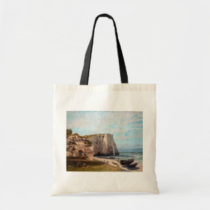 Tote Bag Gustave Courbet - Falaises à Etretat après la temp