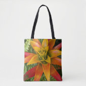 Tote Bag Guzmania Bromeliad Plant Floral (Devant)