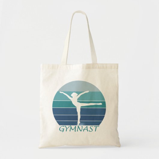 TOTE BAG GYMNAST - J'AIME LA GYMNASTIQUE. (Devant)
