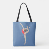 Tote Bag Gymnaste féminine (Dos)