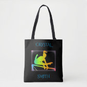 TOTE BAG GYMNASTICS CUSTOMISÉ STURDY POLYESTER FOURRE-TOUT! (Devant)