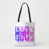 Tote Bag Gymnastique rythmique amour (Devant)