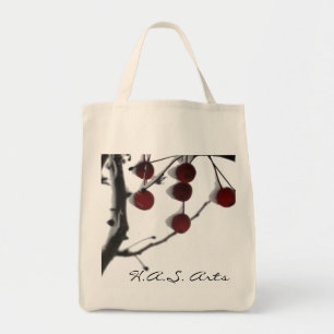 Tote Bag H.A.S. Baies de rouge d'hiver d'arts