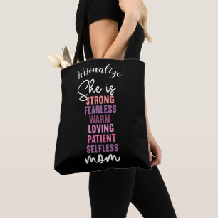 Tote Bag Habiliter Tribute Dire Cadeau Pour Maman Personnal