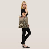 Tote Bag Hachure d'oeufs de tortue de bébé (Sur le modèle)