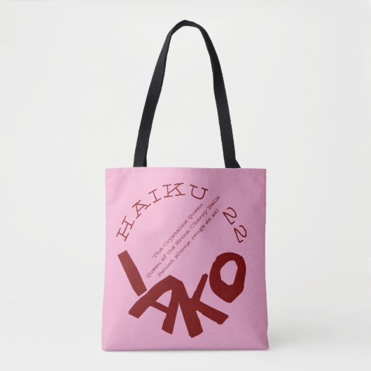 TOTE BAG HAIKU 22 (Devant)