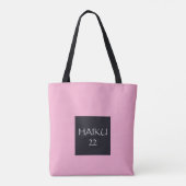 TOTE BAG HAIKU 22 (Dos)