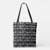 Tote Bag Hairstyliste fourre-tout (Dos)