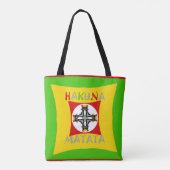 Tote Bag Hakuna Matata Conception personnalisée (Dos)