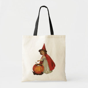 Tote Bag Halloween à l'ancienne, sorcière