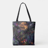 Tote Bag Halloween Abstrait (Dos)