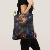 Tote Bag Halloween Abstrait (De près)