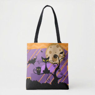 Tote Bag Halloween amusant et Éffrayant