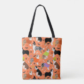 Tote Bag Halloween Australian Shepherd (Dos)