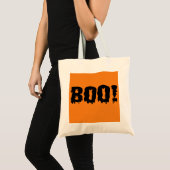 Tote Bag Halloween Boo ! (Devant (produit))