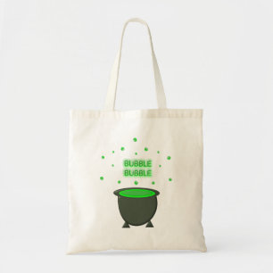 Tote Bag Halloween Cauldron et Bubbling Green Brew