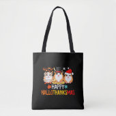 Tote Bag Halloween Cochon de Guinée Thankesgiving Noël (Devant)