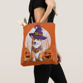 Tote Bag Halloween Corgi (De près)