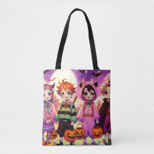 Tote Bag Halloween d'Anime Kid
