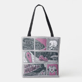 Tote Bag Halloween de bande dessinée : Illustration amusant (Dos)