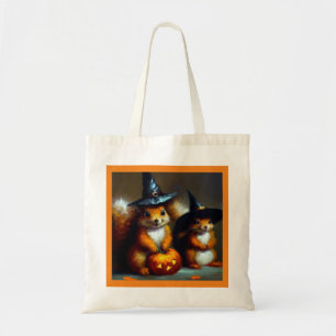 Tote Bag Halloween des écureuils