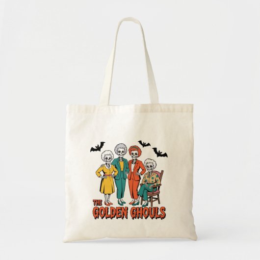 Tote Bag Halloween des filles des Gouls d'or (Devant)
