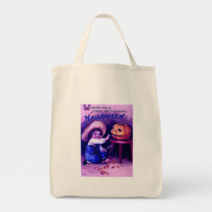 Tote Bag Halloween divertissant vintage