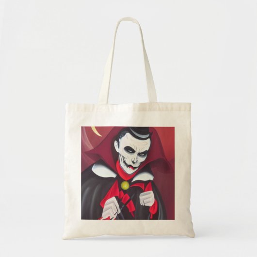 Tote Bag Halloween Dracula (Devant)