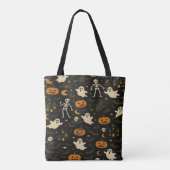 Tote Bag Halloween Drôle (Dos)