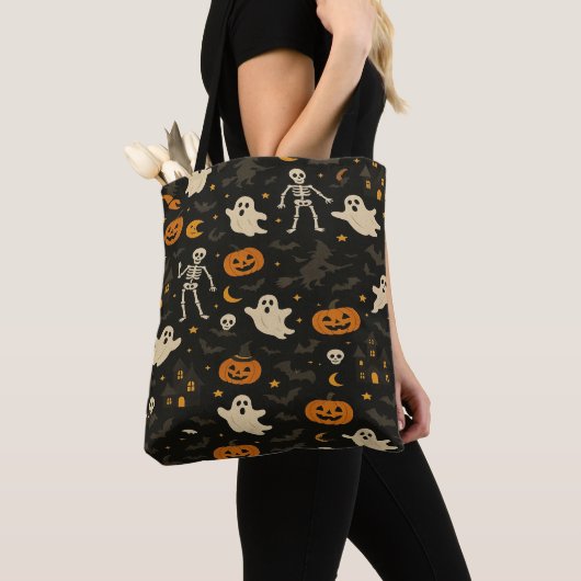 Tote Bag Halloween Drôle (De près)