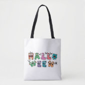 Tote Bag Halloween drôle (Devant)