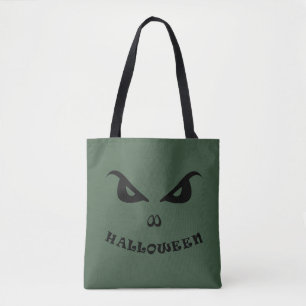 Tote Bag Halloween éffrayant effrayant visage