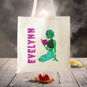 Tote Bag Halloween Éffrayant Trick ou traitement