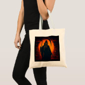 Tote Bag Halloween égyptien Grim Reaper 1 (Devant (produit))
