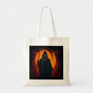 Tote Bag Halloween égyptien Grim Reaper 1