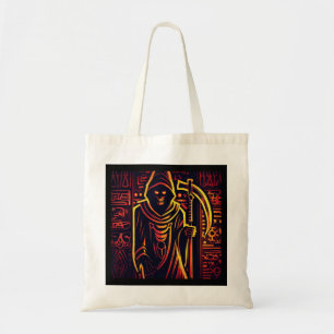 Tote Bag Halloween égyptien Grim Reaper 3