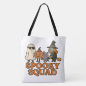 Tote Bag Halloween Équipe Squelette Mignonne Drôle (Dos)