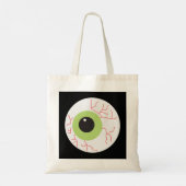 Tote Bag Halloween Eyeball effrayant (Dos)