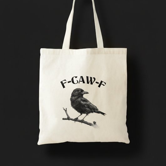 Tote Bag Halloween F-CAW-F du Corbeau