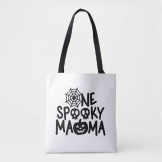 Tote Bag Halloween Femmes Halloween Un Mamma Éffrayant